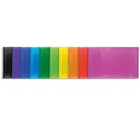 EXACOMPTA Portadocumenti Glossy IDERAMA, 60 viste, 30 tasche, colori assortiti