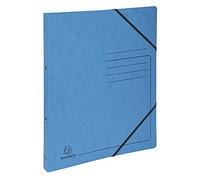 Exacompta - Raccoglitore a 2 anelli, formato A4, dorso 20 mm, colore: turchese
