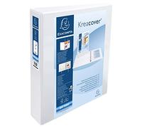 EXACOMPTA Raccoglitore personalizzabile rigido 2 tasche KreaCover - 2 anelli a D 40 mm - A4 maxi