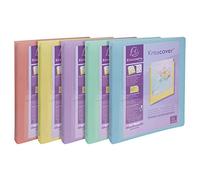Exacompta raccoglitori semirigidi Kreacover Pastel 4 anelli