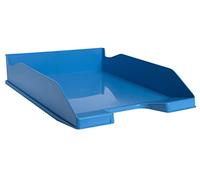 Exacompta - Ref. 113283D - Set di 6 vassoi porta lettere COMBO MIDI Bee Blue - per documenti in formato A4+ - dimensioni 34,6 x 25,5 x 6,5 cm - colore turchese