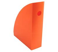 Exacompta - Ref 18288D - Portariviste MAG-CUBE - 266 x 82 x 305 mm, foro per le dita sul dorso, adatto per documenti A4+, grande capacità di archiviazione - Iderama Orange