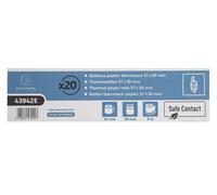 Exacompta - Ref 43942E - Safe Contact Credit Card Machine Rolls - 57mm Wide x 30