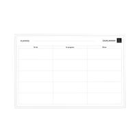 Exacompta - Ref 57180E - Exaplanner To-Do List Magnetic Wall Planner - 900 x 590 mm di dimensioni, magneti cancellabili a secco in dotazione, fissaggi a parete e scatola di immagazzinaggio in