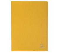 Exacompta - Ref 8549E - Confezione da 12 cartelline Opak - 40 buste antiriflesso - 80 facciate - Formato A4 - Dimensioni 24 x 32 cm - Copertina flessibile in polipropilene, colore giallo