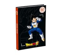 Exacompta - Rif. 017934B - 1 agenda giornaliera Forum Dragon Ball, 12,5 x 17,5 cm, agosto 2025 a luglio 2026, visuale Vegeta