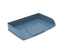 Exacompta - Rif. 10570D - 1 cestino portaposta orizzontale Combo Styli Autentik - per classificare documenti in formato orizzontale - porta etichetta inclusa - sovrapponibile - dim 25,5 x 36,5 x 6,5