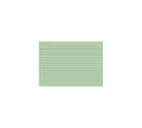 Exacompta - Rif. 10849SE - Cartone da 20 confezioni da 100 spine bristol a righe non perforate, sotto pellicola, formato 105 x 148 mm, colore verde