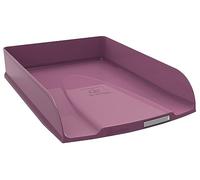 Exacompta - Rif. 11138D - Set di 6 cestini per posta COMBO STYLI Skandi, per documenti in formato A4+, dimensioni 34 x 25 x 6,5 cm, porta etichetta, può contenere 500 fogli, colore rosa antico