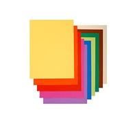 Exacompta - Rif. 150001E - Cartone da 10 confezioni da 100 sottocamicie FLASH 80 g/m2 dai colori vivaci, 100% riciclate e certificate angelo blu, dimensioni: 22 x 31 cm, per formato A4, colori