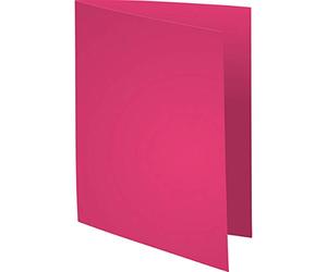 Exacompta - Rif. 150020E - Cartone da 10 confezioni da 100 sottocamicie FLASH 80 g/m2 dai colori vivaci - 100% riciclate e certificate angelo blu - dimensioni 22 x 31 cm per formato A4 - colore fucsia