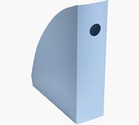 Exacompta - Rif. 18209D - 1 Portariviste MAG CUBE BeeBlue, raccoglitore per documenti, cataloghi, riviste larghezza 8,2 cm - Per formati A4 e A4 maxi - Colore azzurro