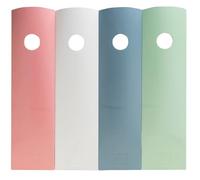 Exacompta - Rif. 182303SETD - Set di 4 raccoglitori per riviste MAG-CUBE Autentik, portariviste, cataloghi, riviste, portadocumenti, formato A4 e A4+, larghezza 27,5 cm, assortiti