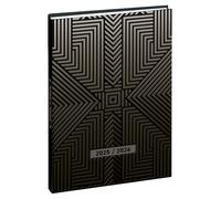 Exacompta - Rif. 184558E - 1 Agenda Forum Grav'chic 12,5 x 17,5 cm Giornaliera da agosto 2025 a luglio 2026, colore: Marrone