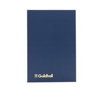 Exacompta - Rif. 31/12Z - Libro contabile Guildhall - 298 x 203 mm di dimensioni, copertina in vinile con copertina rigida, carta di qualità 95 g/m², cucita tradizionalmente - 12 colonne di contanti