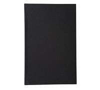 Exacompta - Rif. 315E - Registro quadrato-5 x 5-500 pagine fogliate - carta interna 110 grammi - dimensioni 360 x 225 mm - formato verticale - copertina rigida in tela nera