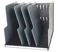 Exacompta 390714D Classificatore Verticale, Nero/Grigio Topo, 30 x 28.8 x 25.5