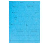 Exacompta - Rif. 445102E - Cartone da 5 confezioni da 25 cartelle procedurali, in carta lucida 265g/m2, dimensioni 25 x 32 cm, per documenti in formato A4, colore turchese