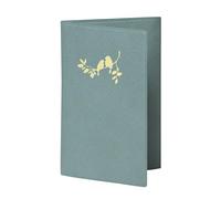 EXACOMPTA - Rif. 5105313E - 1 custodia per carte Elise, colore: Blu