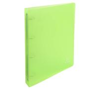 Exacompta - Rif. 51263E - Cartone de 10 raccoglitori semirigidi PP Chromaline - 4 anelli tondi 30mm - Dorso 40 mm -32X26,8cm - Formato per archiviazione A4 Maxi - Verde