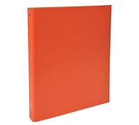 Exacompta - rif. 51374SE - Cartone da 20 raccoglitori rigidi in PP 4 anelli rotondi diametro 30 mm, dorso 40 mm, dimensioni esterne: 32 x 26 cm, formato A4, colore: arancione