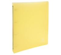 Exacompta - Rif. 51979E - Cartone da 15 raccoglitori cromalina, 4 anelli rotondi diametro 30 mm, dorso 40 mm, dimensioni 32 x 26,8 cm, formato A4 Maxi giallo