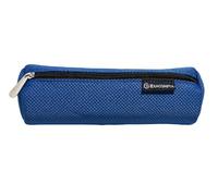 Exacompta - Rif. 52530E - Cartone da 6 astucci rotondi MESH in tessuto mesh effetto sportswear, foderati in poliestere, dim 22 x 8 cm, colori blu, grigio, rosso, verde
