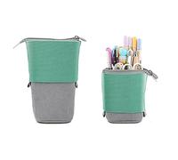 EXACOMPTA - Rif. 52650E - 1 Astuccio portamatite Teksto - realizzato in feltro RPET (ottenuto riciclando bottiglie di plastica) - dim 17 x 13 cm - colori casuali