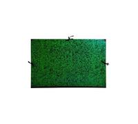 Exacompta - Rif. 533400E - 5 cartoni da disegno Annonay con nastri in tessuto, dorso e angoli telati, dimensioni 75 x 105 cm, formato da classificare B1 (707 x 1000 mm), colore verde