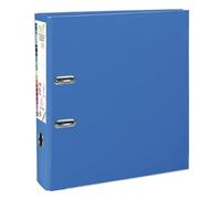 Exacompta - Rif. 53342E - Cartone da 10 raccoglitori a leva A4 MAXI Prem'Touch - Dorso 80mm - Meccanismo 80mm - Dimensioni: 32X30X8 cm - Formato per archiviazione A4 Maxi - Colore: Blu