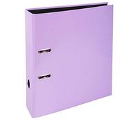 Exacompta - Rif. 53565E - Cartone da 10 raccoglitori a leva A4 Prem'Touch AQUAREL con dorso da 80 mm, meccanico 80 mm, dimensioni esterne: 32 x 28,5 x 8 cm, formato A4, colore: Viola