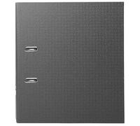 Exacompta - Rif. 53601E - 1 raccoglitore a leva Prem'Touch Office By Me, dorso 80 mm, meccanico 75 mm, occhiello di presa, dimensioni esterne 32 x 29 cm, formato A4, colore: nero