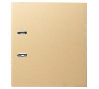 Exacompta - Rif. 53602E - 1 raccoglitore a leva Prem'Touch Office By Me, dorso 80 mm, meccanico 75 mm, occhiello di presa, dimensioni esterne 32 x 29 cm, formato A4, colore: beige