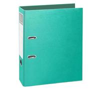 Exacompta - Rif. 53653E - Cartone da 10 raccoglitori a leva Teksto, dorso 80 mm, meccanico 80 mm, dimensioni esterne 32 x 29 cm, formato A4, verde acqua
