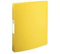 Exacompta - Rif. 54140E - Scatola da 12 raccoglitori semirigidi Bee Blue - 4 anelli tondi diametro 30 mm - dorso 40 mm - dimensioni esterne 32 x 26,8 cm - formato maxi file A4 - colori assortiti