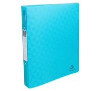 Exacompta - Rif. 54930E - Confezione da 4 raccoglitori semirigidi Pop'N Co in PP riciclato, 2 anelli rotondi, dorso 40 mm, formato esterno: 32 x 26,8 cm, formato A4 Maxi 4 colori assortiti