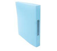 Exacompta, rif. 54972E. 1 raccoglitore semirigido Chromaline in polipropilene (PP), 2 anelli rotondi diametro 30 mm, dorso 40 mm. Dimensioni esterne: 32 x 25 cm, formato A4, colore: blu.