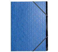 Exacompta - Rif. 56350E - Cartone da 8 raccoglitori HARMONIKA Neo Deco - con elastici - copertina in carta 400 g/m2 - interno in carta riciclata - 7 scomparti - dim 24 x 32 cm - per A4 - assortiti