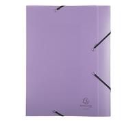 Exacompta - Rif. 59270E - 1 scatola portadocumenti con elastici Chromaline Pastel - in polipropilene - dorso 4 cm - dimensioni 25 x 33 cm - per formato A4 - colore casuale - consegnato assemblato