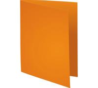 Exacompta - Rif. 850007E - Confezione da 250 sottocamicie SUPER 60 g/m2 in colori pastello - sotto camicie certificate PEFC - dimensioni 22 x 31 cm per formato A4 - colore arancione