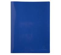 Exacompta - Rif. 88182E - 1 Protezione documenti Bee Blue - 30 tasche in cristallo liscio - 60 viste - per A4 - dim 24 x 32 cm - copertina in PP riciclato semirigido - colore blu navy