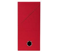 (TG. Dos de 12 cm) Exacompta 89425E cartella Cartone Rosso A4 - NUOVO