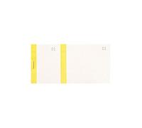 Exacompta - Rif. 96303E - Cartone da 50 blocchi venditori, 100 fogli numerati da 1 a 100-2 coupon 1 staccabile, per kermesse, lotteria, lotteria, lotteria, lotteria, formato 6,6 x 13,5 cm, colore