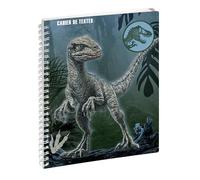 Exacompta - Rif. 9901073E - 1 quaderno di testi Jurassic World Raptor 17 x 22 cm, motivo: Visuel Raptor