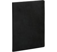 EXACOMPTA - Rif. Office By Me 68601E - Organizer da scrivania in cartone riciclato, 2 pezzi, 4 scomparti, organizer da scrivania in cartone riciclato, dimensioni: 11,5 x 27,7 x 14,7 cm, colore: nero