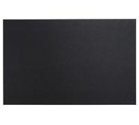 Exacompta - Rif. OfficeByMe 60601D - Set di 8 sottomano in cartone rigido, compatibile con mouse ottici e laser, formato largo e corto profondità, 57,5 x 37,5 cm, nero