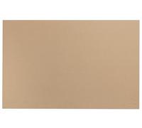 Exacompta - Rif. OfficeByMe 60602D - 1 sottomano in cartone rigido, compatibile con mouse ottici e laser, formato largo e corto profondità, 57,5 x 37,5 cm, colore: beige