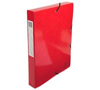 Exacompta Scatola per archivio Iderama (dorso 40 mm - 24 x 32 cm), Rosso