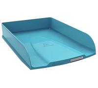 Exacompta Set di 6 vaschette portadocumenti Combo Styli Skandi blu pacifico