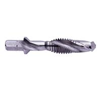 Exact macchina della combinazione di filettatura HSS, Rota Plus con codolo esagonale, 1/4 pollici, M 3, 1